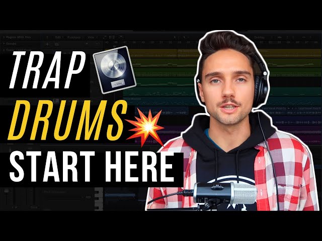 How to Make Trap Drums: Trap Drum Basics | Logic Pro X Ultrabeat Tutorial