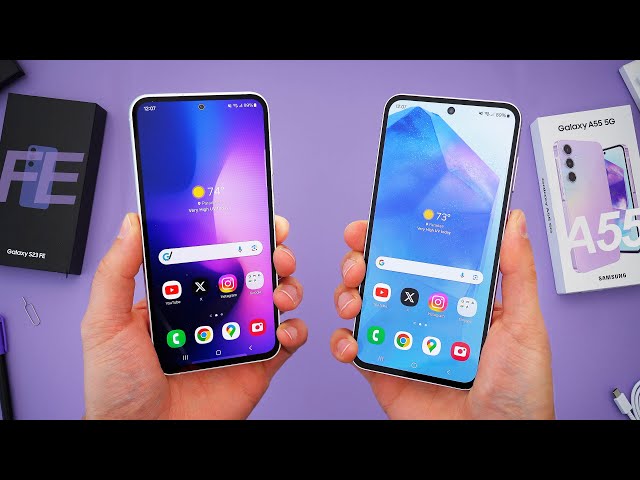 Samsung Galaxy A55 vs. S23 FE Full Comparison! (The Choice Is Easy)