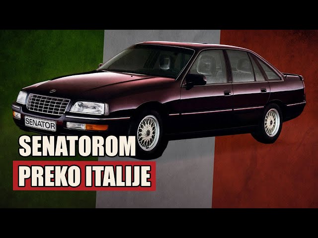 Senatorom do Ferrari muzeja u Modeni! Part 3 | Opel Senator 3.0 24v