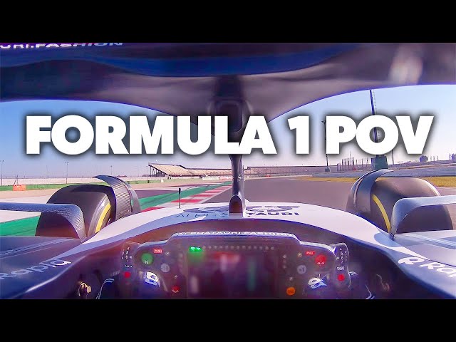 Formula 1 FULL SPEED Helmet POV with Yuki Tsunoda 🏁