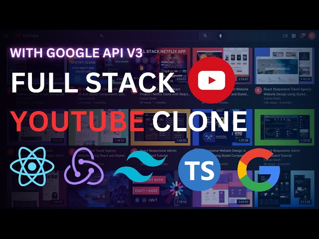 🔴 YouTube Clone with React, Redux Toolkit, Typescript, Tailwind CSS and YouTube API v3