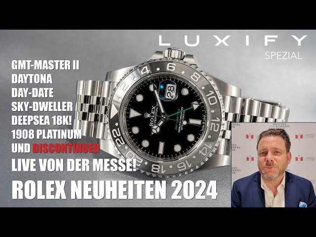 Rolex Neuheiten 2024 - das Hands-on plus Discontinued Rolex Models der Watches and Wonders
