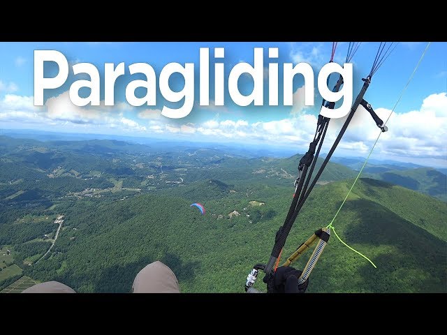 Paragliding Free Flight at Tater Hill
