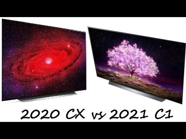 LG C1 vs CX OLED Real World Comparison With Video And Gaming Content