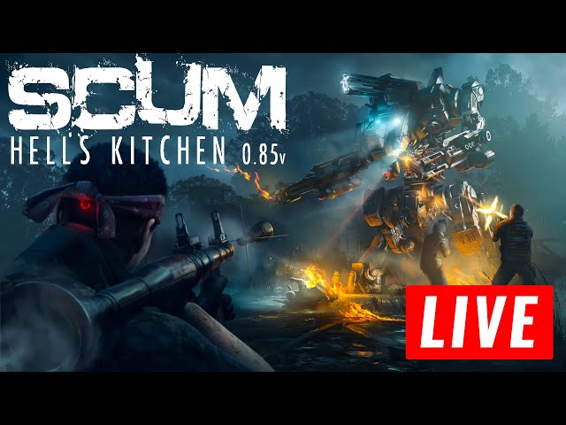 Scum 0.85 Showcase - Live Streamer Event - Lets Go