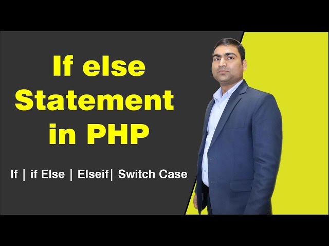 if else statement in PHP