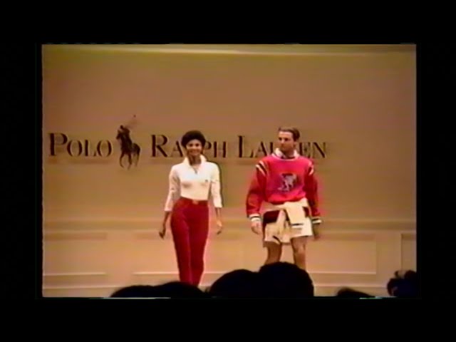 Polo Ralph Lauren Fashion Show 92-93.