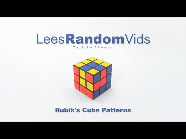 Channel Ad - Rubik's Cube Patterns by LeesRandomVids
