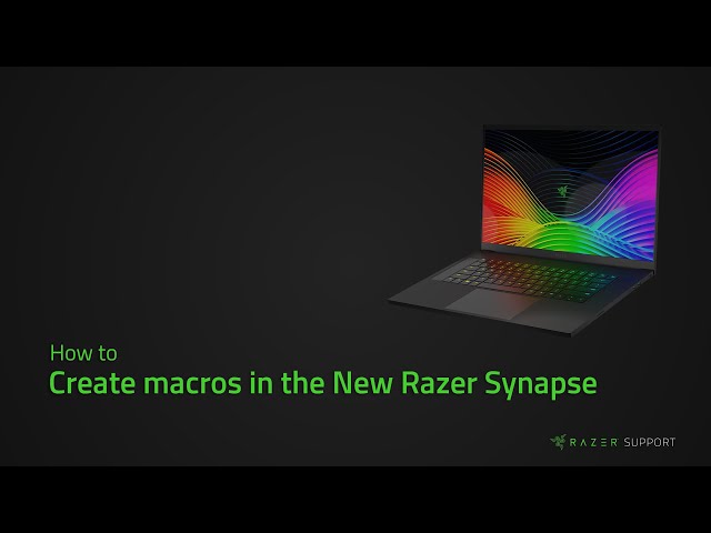 How to create macros in the New Razer Synapse