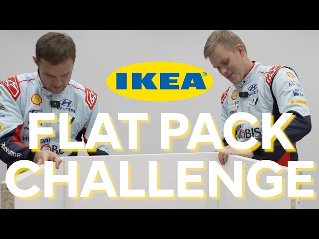 Can rally drivers assemble IKEA furniture? It's a love hate kind of thing...