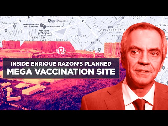 WATCH: Inside Enrique Razon's planned mega vaccination site