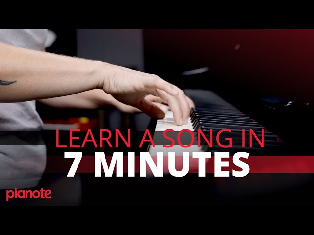 Play Your First Piano Song In 7 Minutes (Or Less)