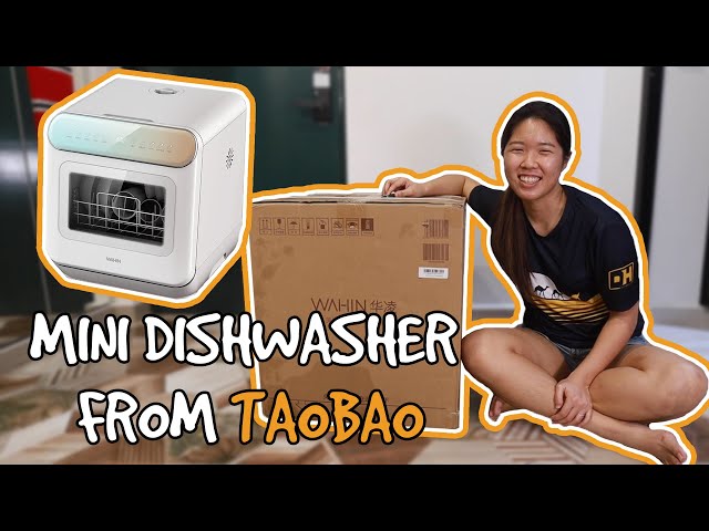UNBOXING TAOBAO DISHWASHER | SINGAPORE REVIEW