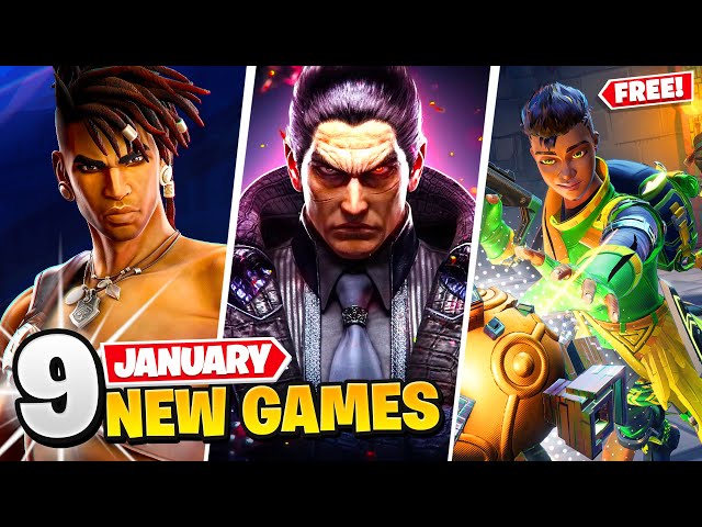 9 New Games January (2 FREE GAMES)