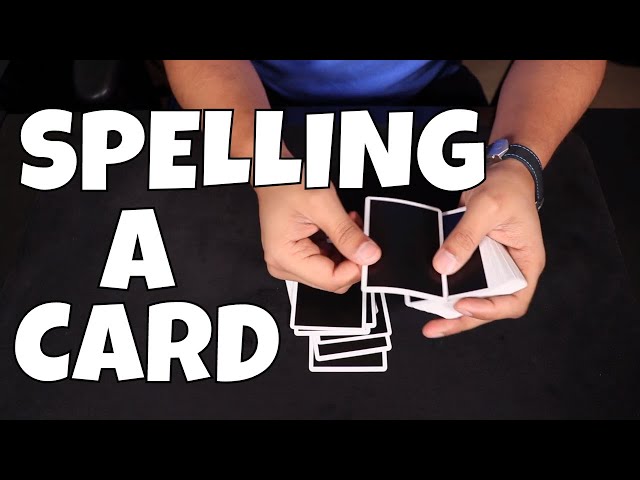 My Version of SPELLING A CARD | Performance