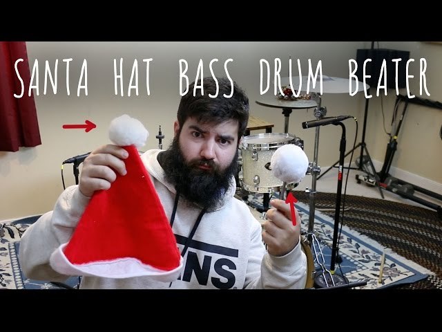 DIY Fleece Bass Drum Beater