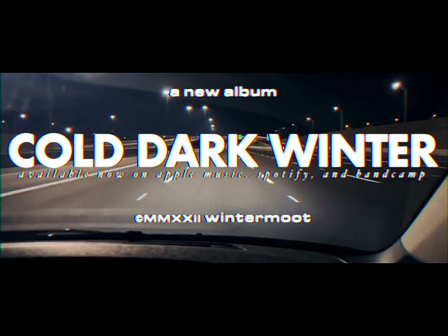 NEW ALBUM - COLD DARK WINTER