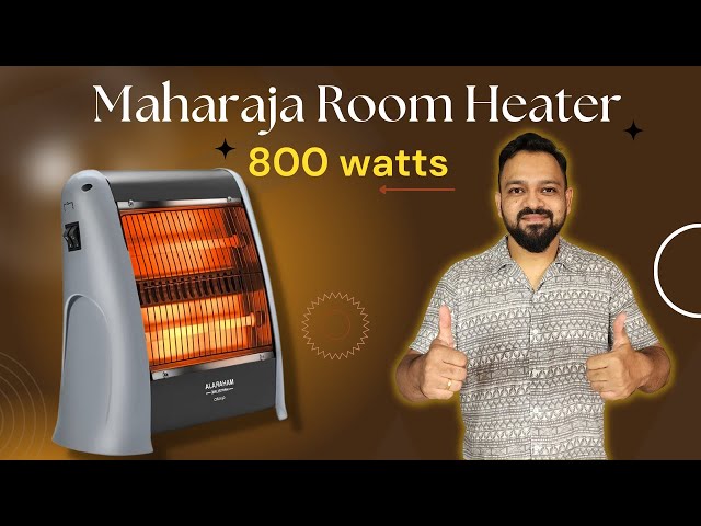 Maharaja Room Heater 800 watt Review | Best room heater | Maharaja whiteline room heater quato