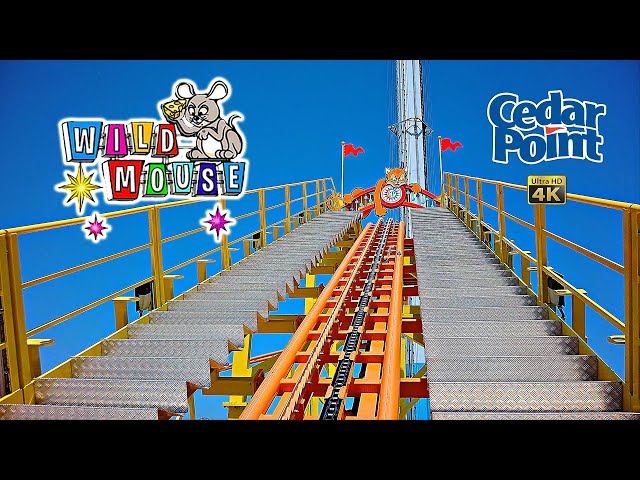 2024 Wild Mouse Roller Coaster On Ride 4K POV Cedar Point