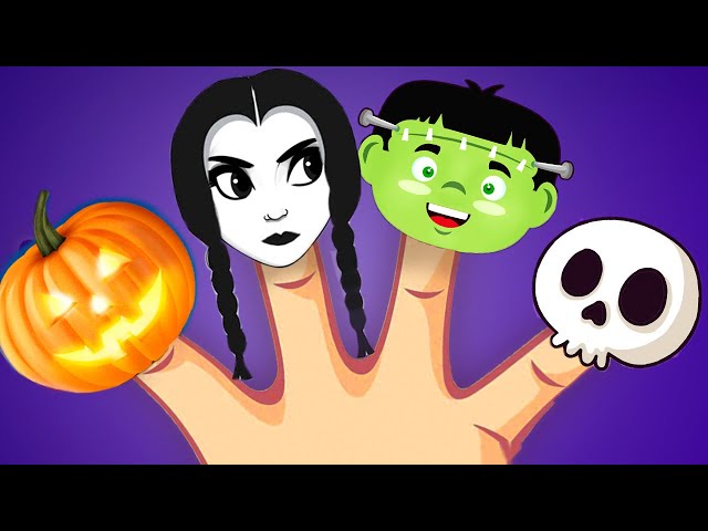 Finger family Halloween + more Kids Songs Maya Mary Mia