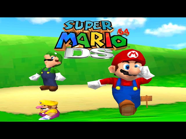 [Playing as Yoshi] Super Mario 64 DS!!