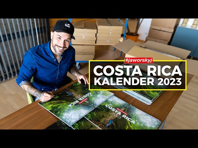 Costa Rica Charity Kalender 2023 📷 Alle Fotos vorgestellt | Jaworskyj