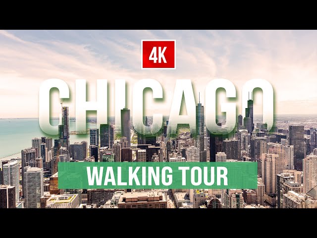 4k Chicago Walking Tour - Downtown, Riverwalk, Wabash