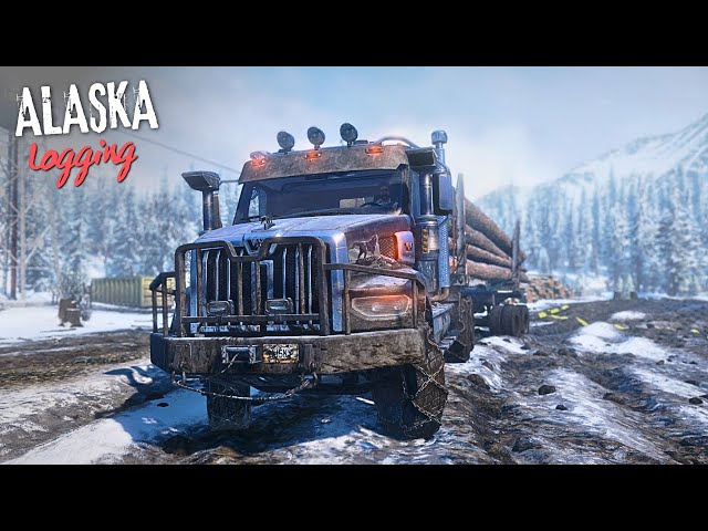 Logging in Alaska - USA | SnowRunner