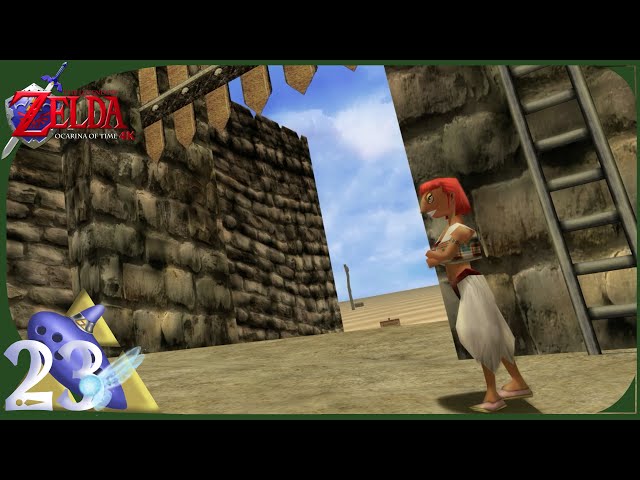 Der Weg durch die Wüste! The Legend of Zelda Ocarina of Time 4K Part 23
