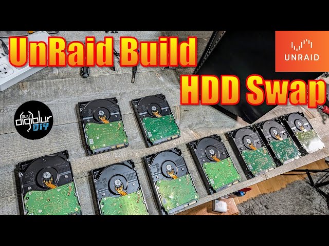 Finishing up the i7 UnRaid Build - Swapping Hard Drives & ESPHome Speedtest