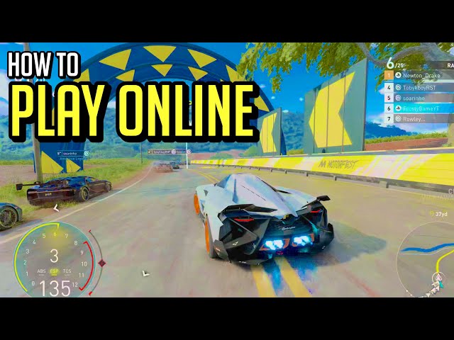 The Crew Motorfest How to Play Online Multiplayer