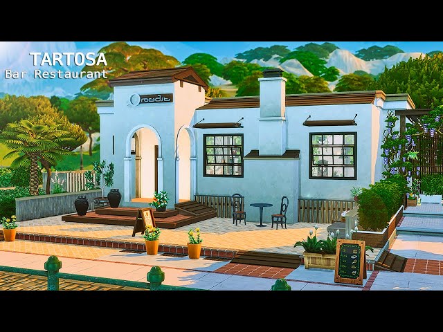🤙🥃 Tartosa Bar Restaurant | No CC | The Sims 4 | Stop Motion