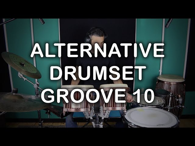 Alternative Drums And Percussions Set - Groove 10