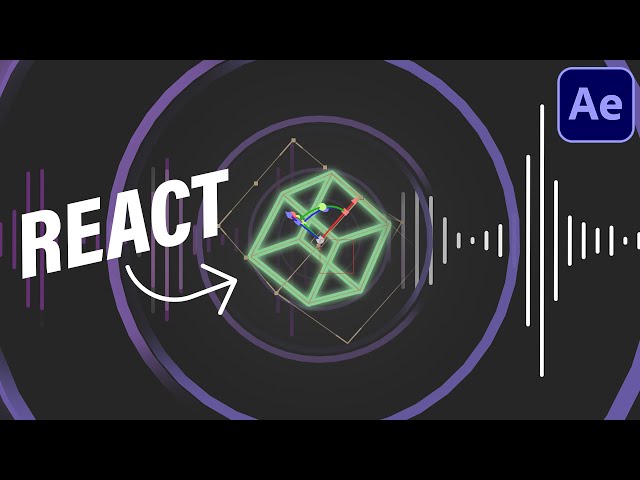 Make Anything React to Audio in After Effects - Custom Audio Visualizer