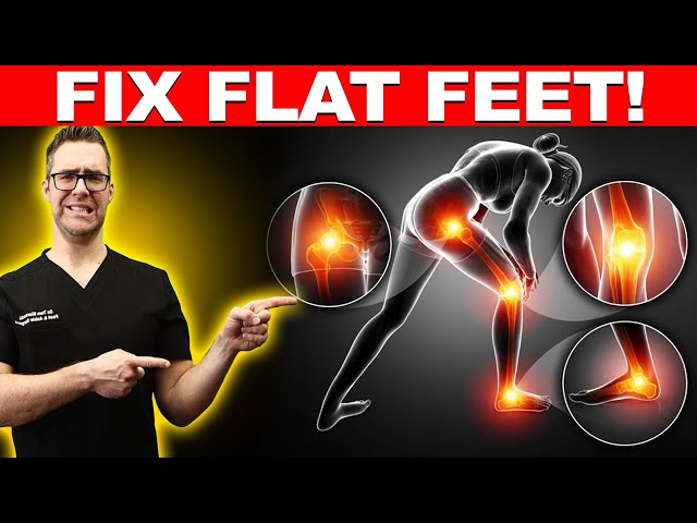 Reverse Flat Feet & Overpronation FAST [FIX Knee, Hip & Back Pain]