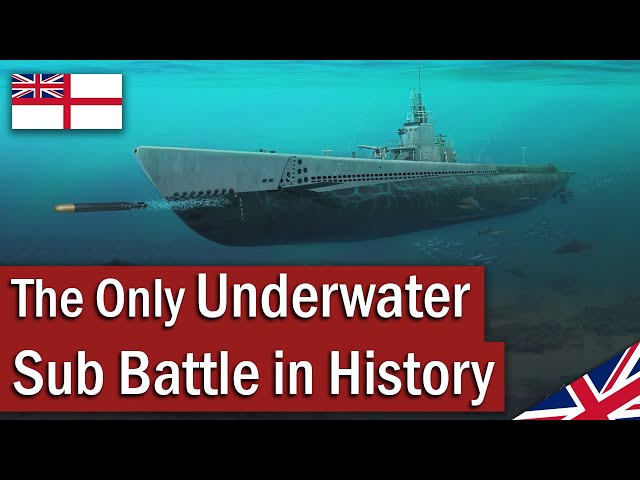 The Only Underwater Submarine Battle in History | February 1945