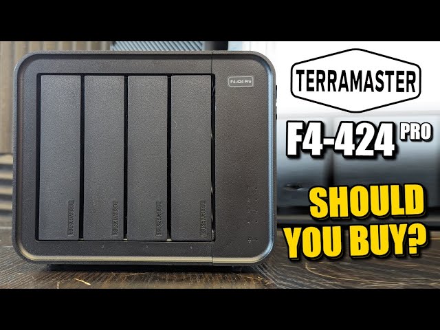 Terramaster F4-424 Pro NAS - Should You Buy?