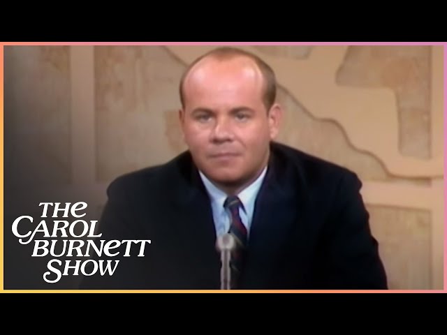Being the First to Report the News with Tim Conway | The Carol Burnett Show Clip