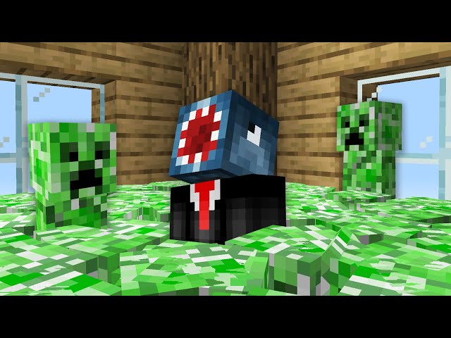 I Hid 1000 Creepers in my Friends House