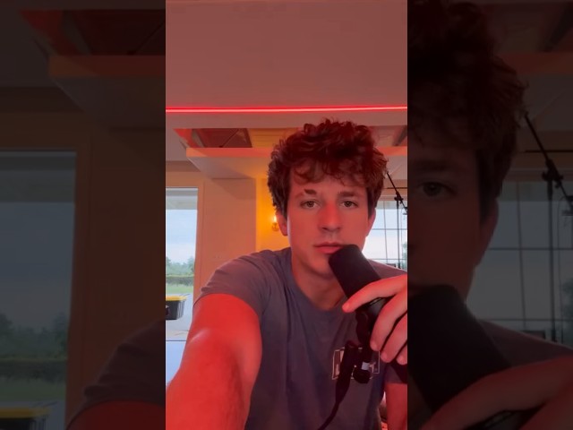 “Messing with this new high pitch vocal thing” Charlie Puth via TikTok | May 13, 2024