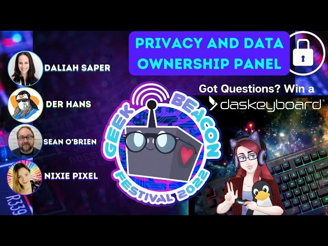 User Privacy & Data Security Expert Panel - FAQ, Giveaway & Charity Stream #privacymatters #GBF2022