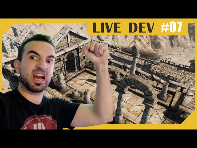 LIVE DEV#07: Fantasy environment with Ancient Ruins