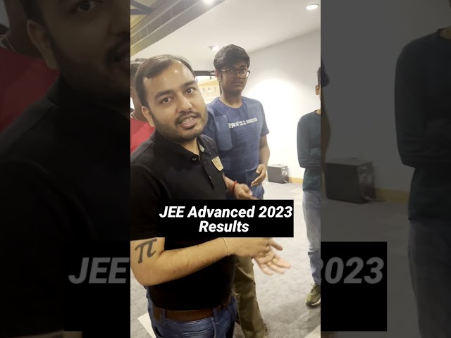 JEE Advanced 2023 🔥 Results Celebrations Tomorrow !!