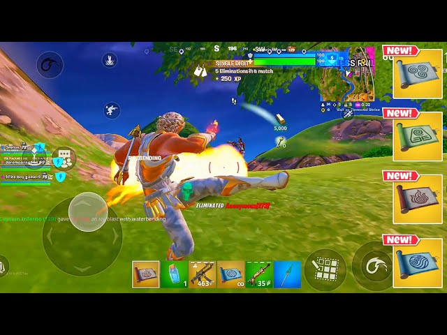 Samsung S23 Ultra 60 FPS Fortnite Mobile Gameplay *20 elims!, All aspects & Bending!, Immortal Zeus*