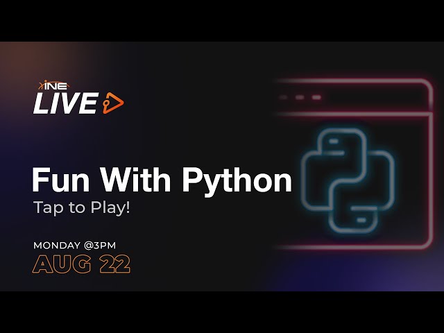 Fun with Python -- Tap to Play!