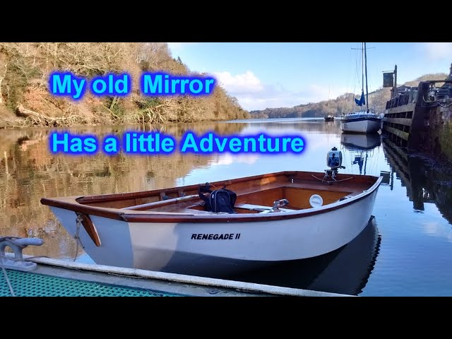First Mini Adventure in the Mirror Dinghy - Outboard Test and a Pint!