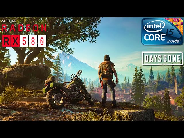 Days Gone Test On RX 580 | 1080p High Settings