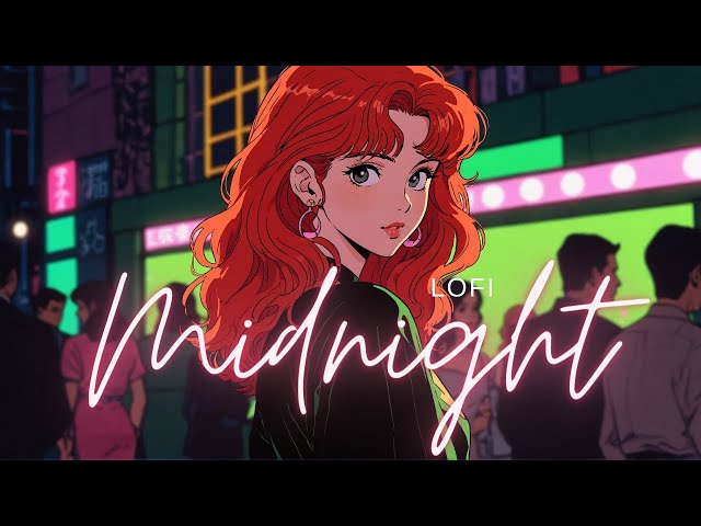 "Nostalgic Neon: Tokyo Emotional Nighttime LOFI”💅💓LOFI & Japanese 90's city pop culture anime.