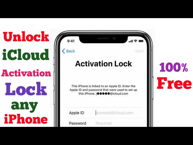 iCloud Unlock iPhone 4, 4s, 5, 5s, 5c, 6, 6s, 7, 8, X, 11, Pro/Max "Without Apple ID"