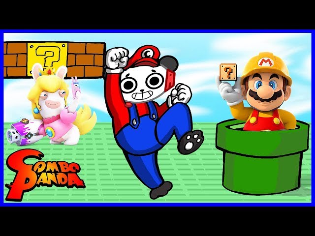 Best MARIO Games EVER ! Let's Play Roblox Mario Obby, Super Mario Maker, and MORE with Combo Panda